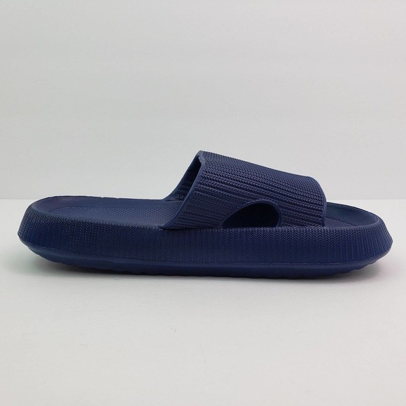 Rosyclo Pillow Cloud Womens Sz 10.5-11 Mens Sz 9-10 Blue Slip On Slide Sandals - Picture 4 of 10